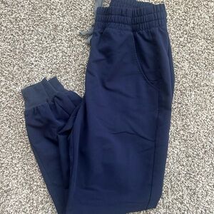 Navy Blue Figs Jogger Pants
